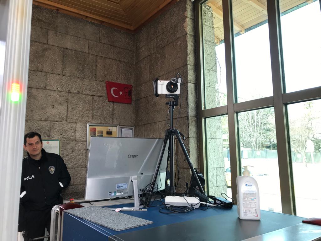 TBMM'de koronavirüse karşı termal kameralar yerleştirildi