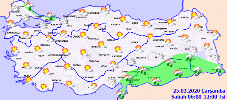 Meteoroloji'den kritik uyarı: Doğuda yağmur, batıda fırtına!