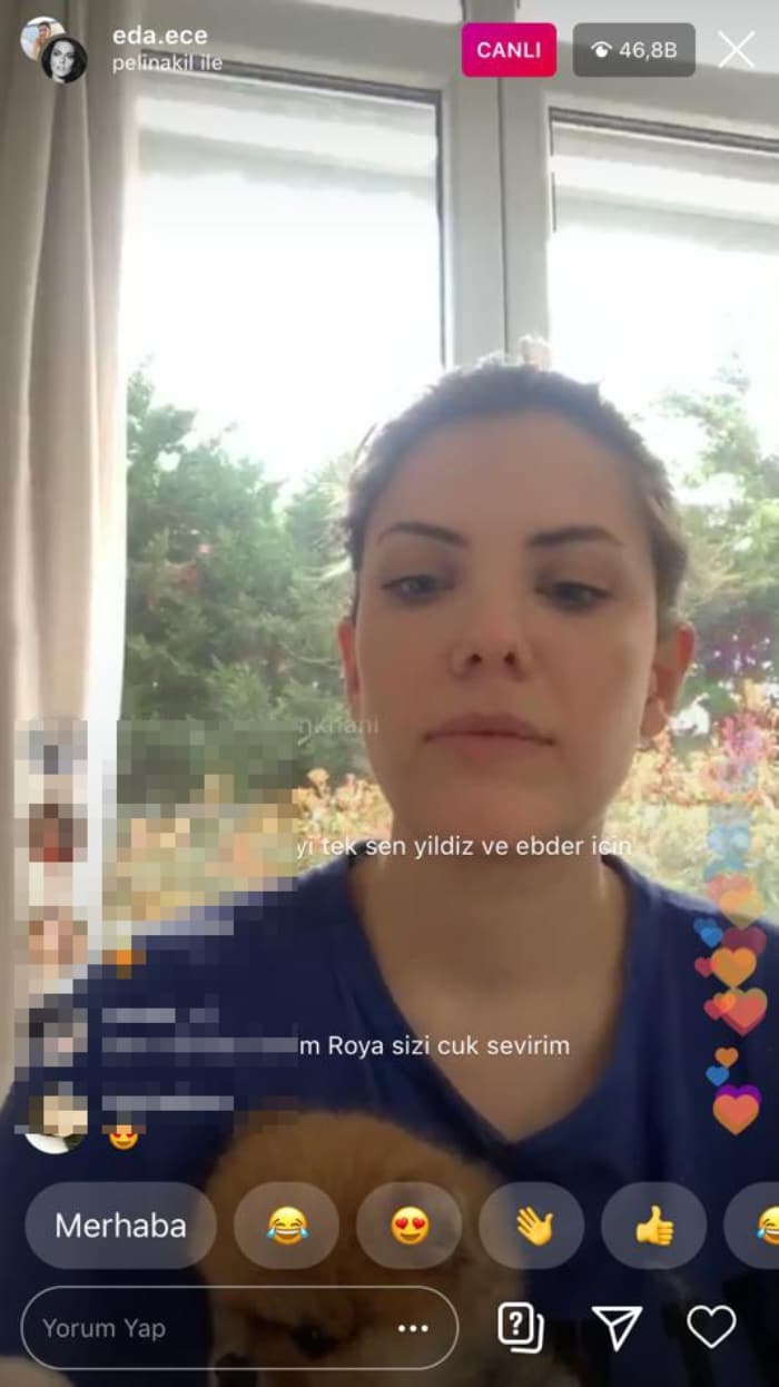 Eda Ece'den karantina açıklaması