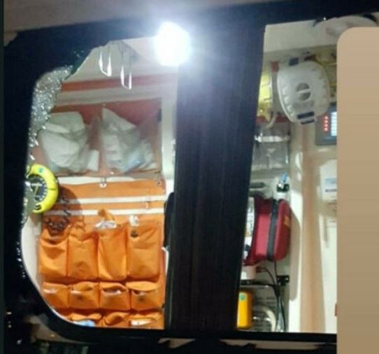 Koronavirüs vakasına giden 112 ekibine dehşeti yaşattı