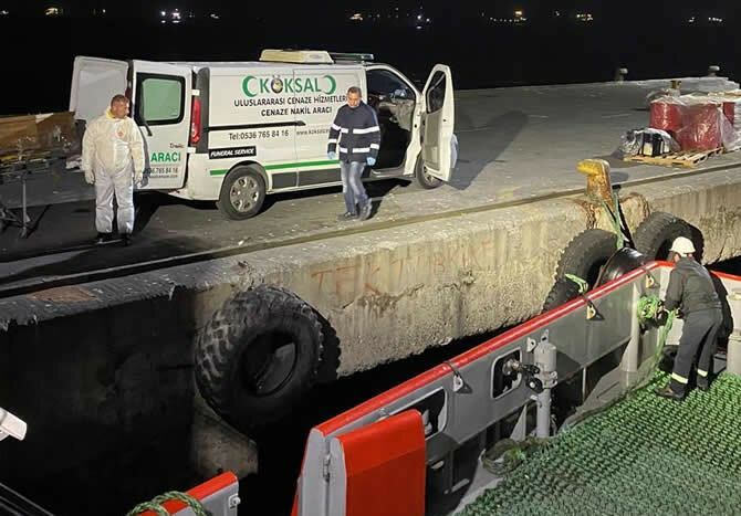 Çinli kaptan İstanbul'da hayatını kaybetti