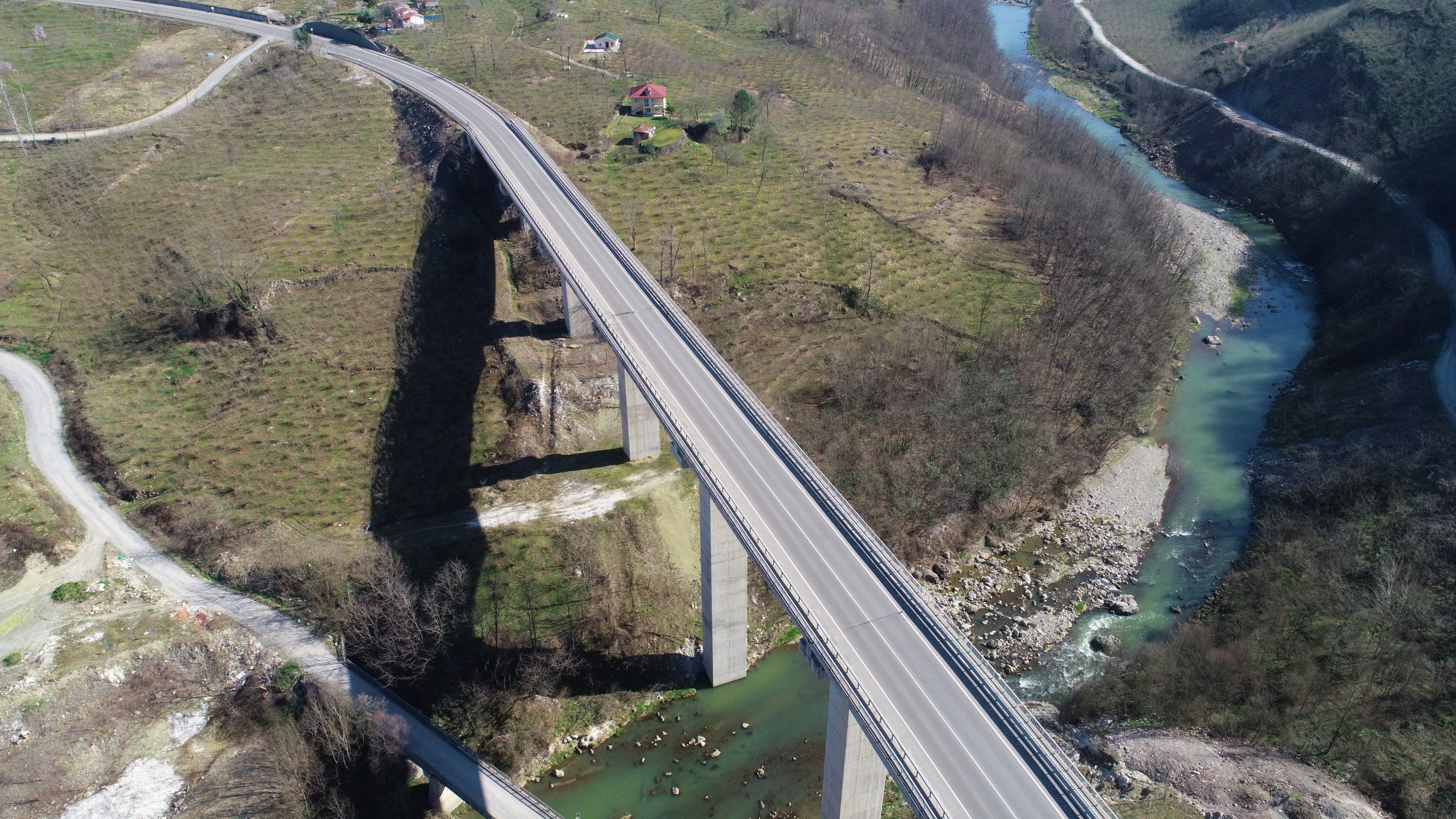 Karadeniz-Akdeniz yolunda sona yaklaşıldı
