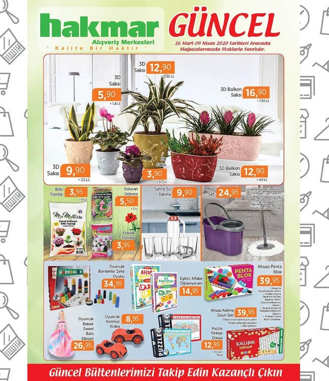 Hakmar Aktüel 24 Mart- 9 Nisan 2020 | Hakmar 24 Mart- 9 Nisan Aktüel