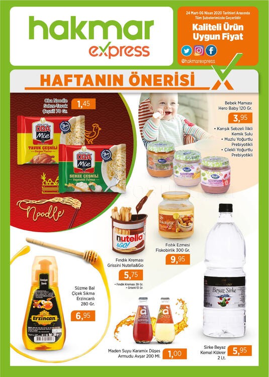 Hakmar Aktüel 24 Mart- 9 Nisan 2020 | Hakmar 24 Mart- 9 Nisan Aktüel