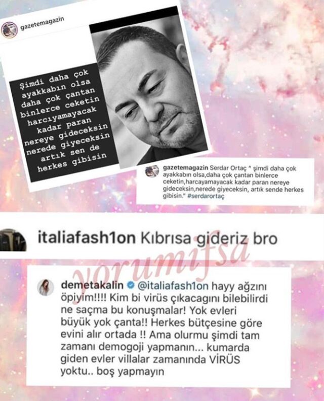 Serdar Ortaç'ın sözleri Demet Akalın'ı küplere bindirdi