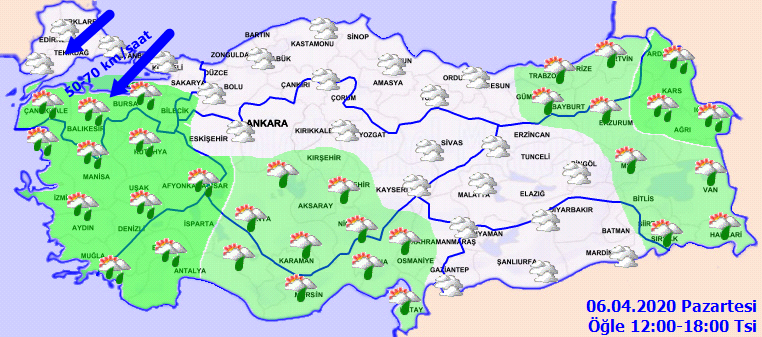 Meteoroloji'den son dakika uyarısı! Kuvvetli rüzgar ve fırtına geliyor