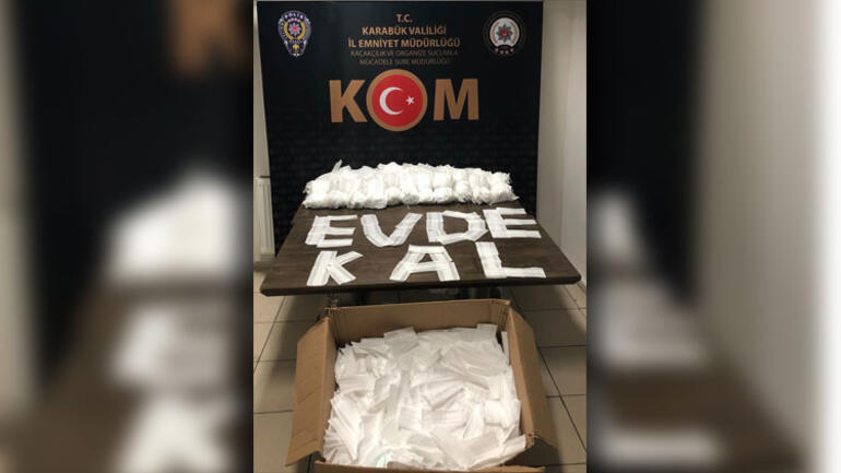 İzinsiz maske ve el dezenfektanı üreten 3 imalathaneye baskın!
