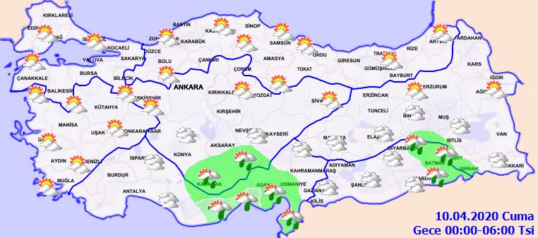 Meteoroloji saat verdi! O illere gök gürültülü sağanak yağış geliyor