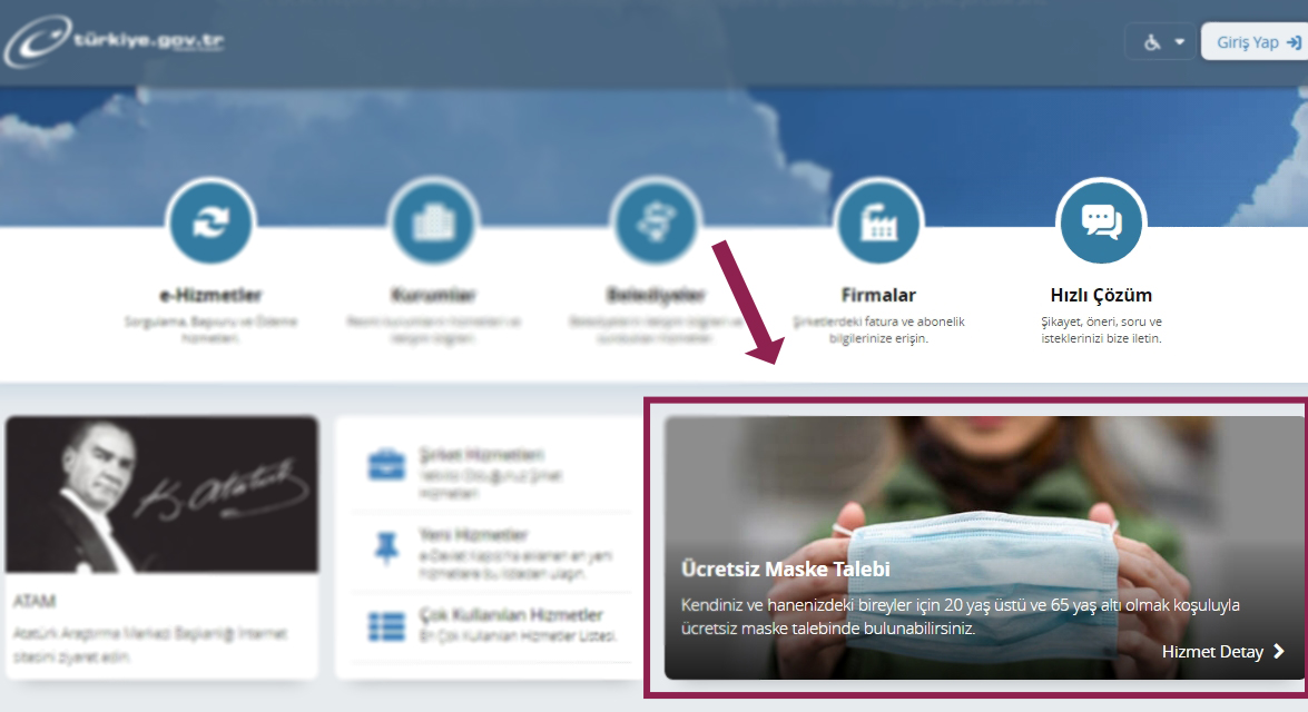 Pendik'te maske dağıtımı yaygınlaştırılıyor