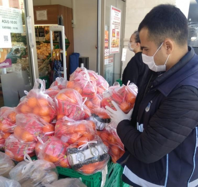 Poşette çürük sebze satışına ceza yağdı