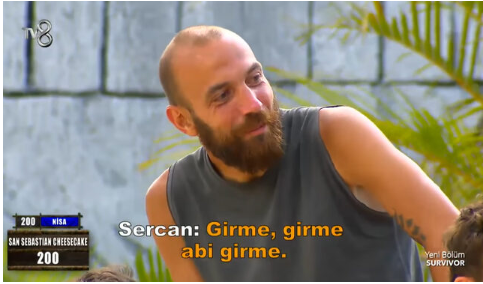 Survivor'da aşk rüzgarı! Sercan'dan Nisa'ya büyük jest