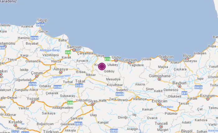 Deprem mi oldu? Son deprem neler? Ordu depremi
