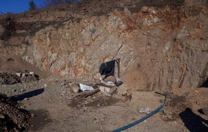 Elazığ’da kaçak kazı yapan şahıs suç üstü yakalandı