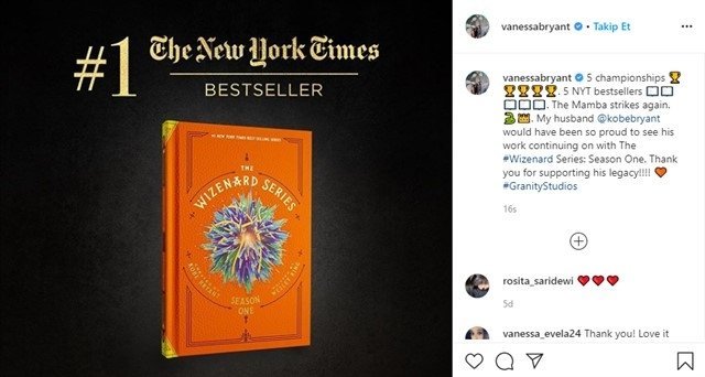 Kobe Bryant yazdığ kitap ölümünden sonra yok sattı!