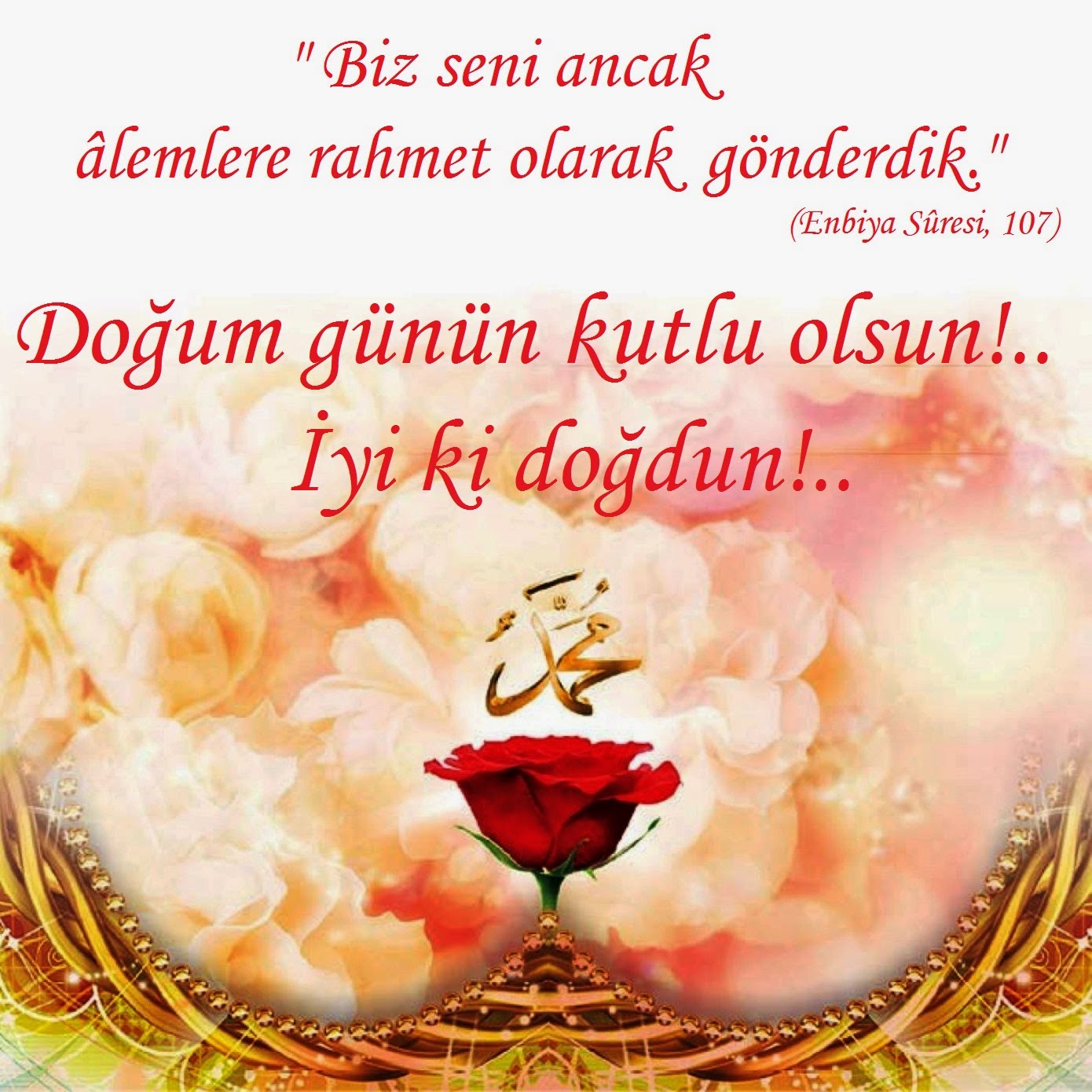 Kutlu Doğum Haftası ile ilgili hadisler