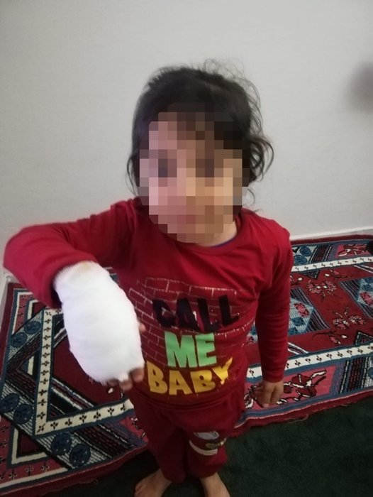 Şanlıurfa'da küçük çocuklar sokakta dehşeti yaşadı!