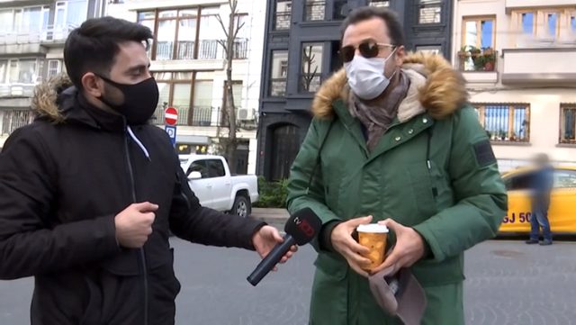 Oyuncu Yetkin Dikinciler muhabirle tartıştı: Sus tartışma benimle!