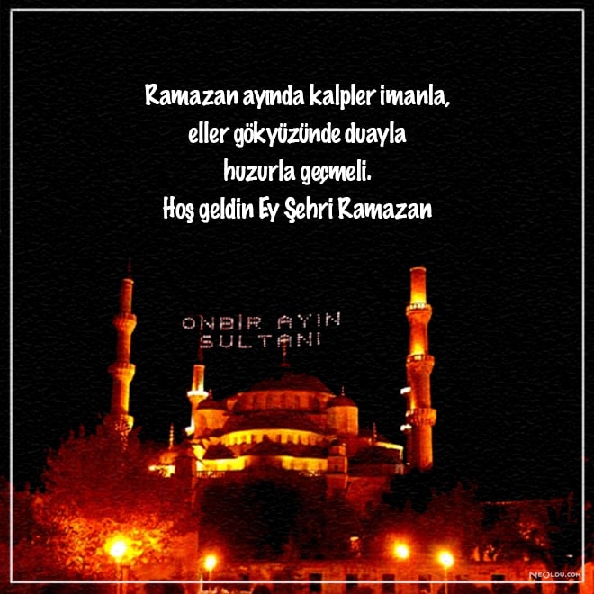 En güzel Ramazan mesajları anlamlı kısa resimli 2021