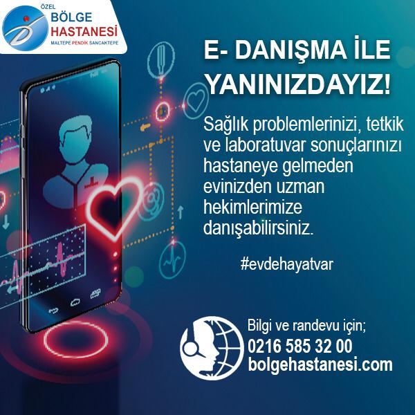 Pendik Bölge Hastanesinden bir ilk! E-danışma dönemini hayata geçirdi