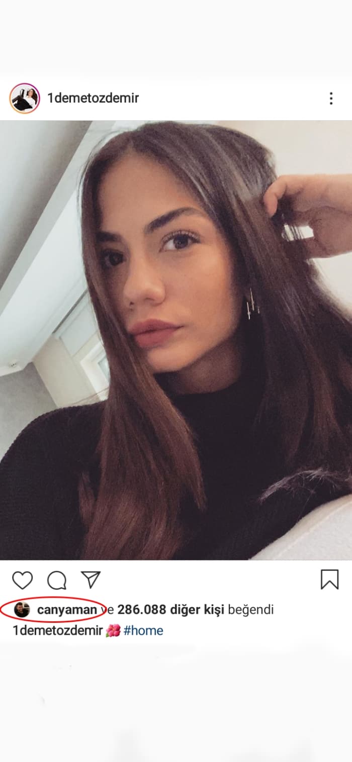 Can Yaman'dan Demet Özdemir'e barışma sinyali