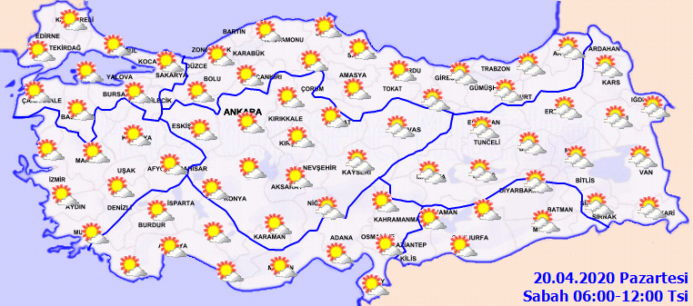 Meteoroloji saat verip o bölgeleri uyardı!