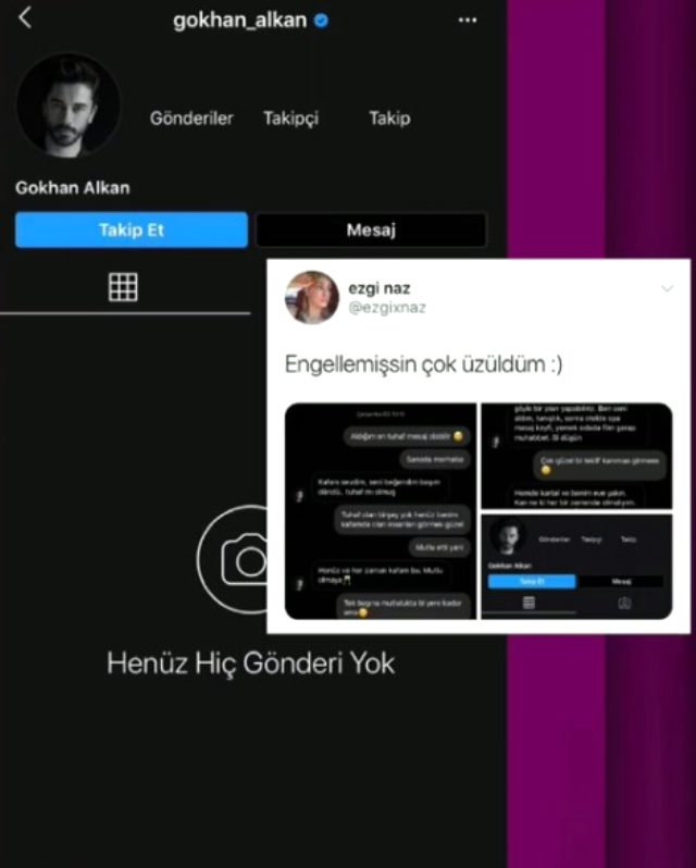 Gökhan Alkan'da ifşalardan nasibini aldı