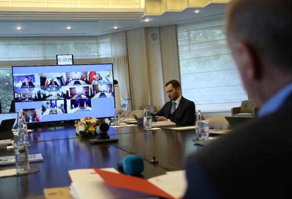 AK Parti MYK, Erdoğan başkanlığında toplandı