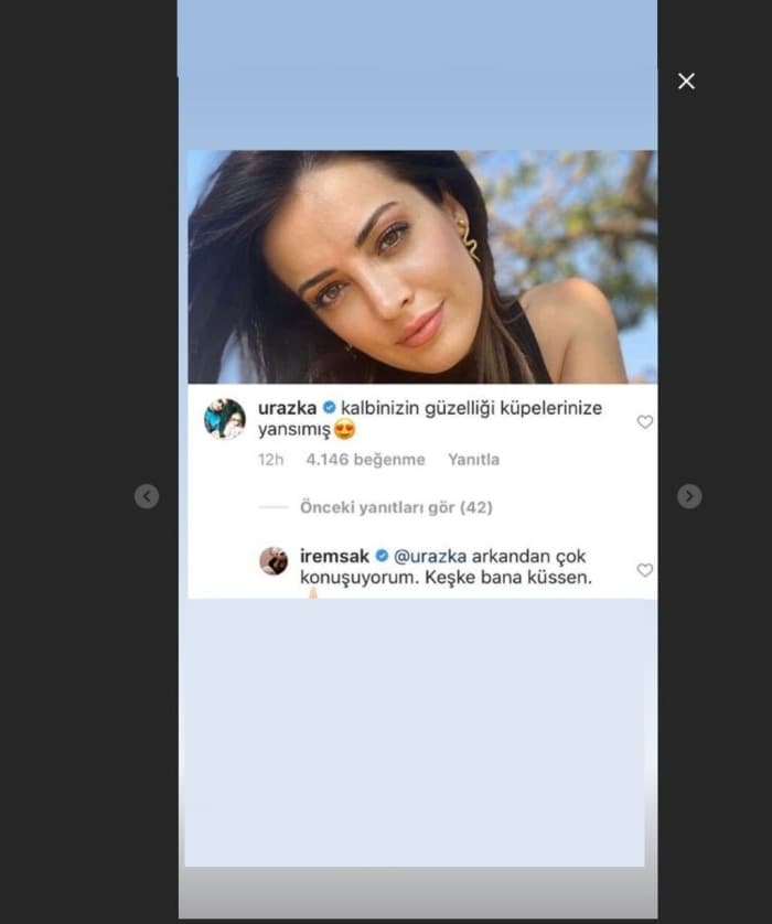 Uraz Kaygılaroğlu arkadaşı İrem Sak'ı tek tuşla sildi!