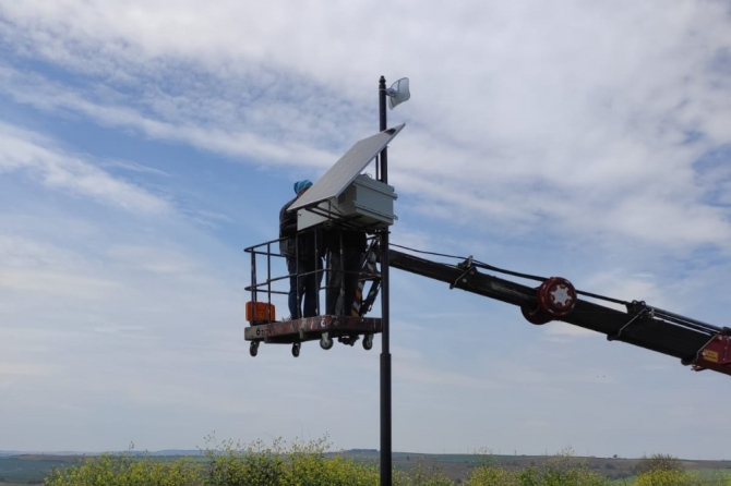 Kaçak hafriyat dökümüne kameralı önlem
