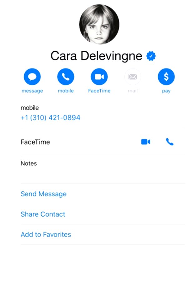 Cara Delevingne çılgınık yapacağım deyip telefon numarasını paylaştı