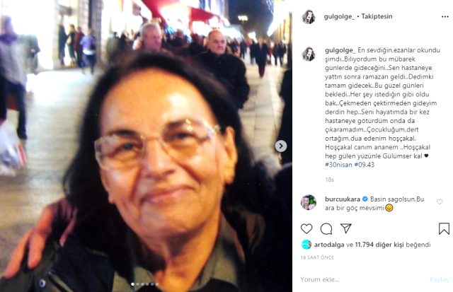Gül Gölge'nin acı kaybı! Anneannesi hayatını kaybetti