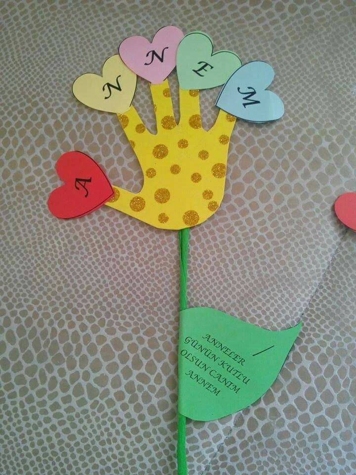 Okul öncesi Anneler Günü etkinliği