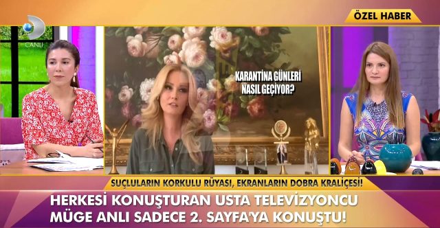 Karantina Müge Anlı'ya yaramadı! Yerleri silmekten 9 kilo verdi