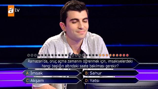 Kim Milyoner Olmak İster'de tepki çeken yarışmacı sosyal medyaya düştü