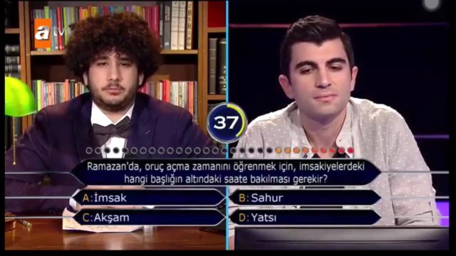 Kim Milyoner Olmak İster'de tepki çeken yarışmacı sosyal medyaya düştü