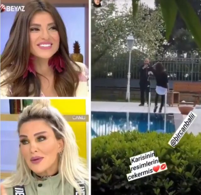 Bircan Bali'nin eşi Ömer Gezen elindeki rakıyla tepki çekti