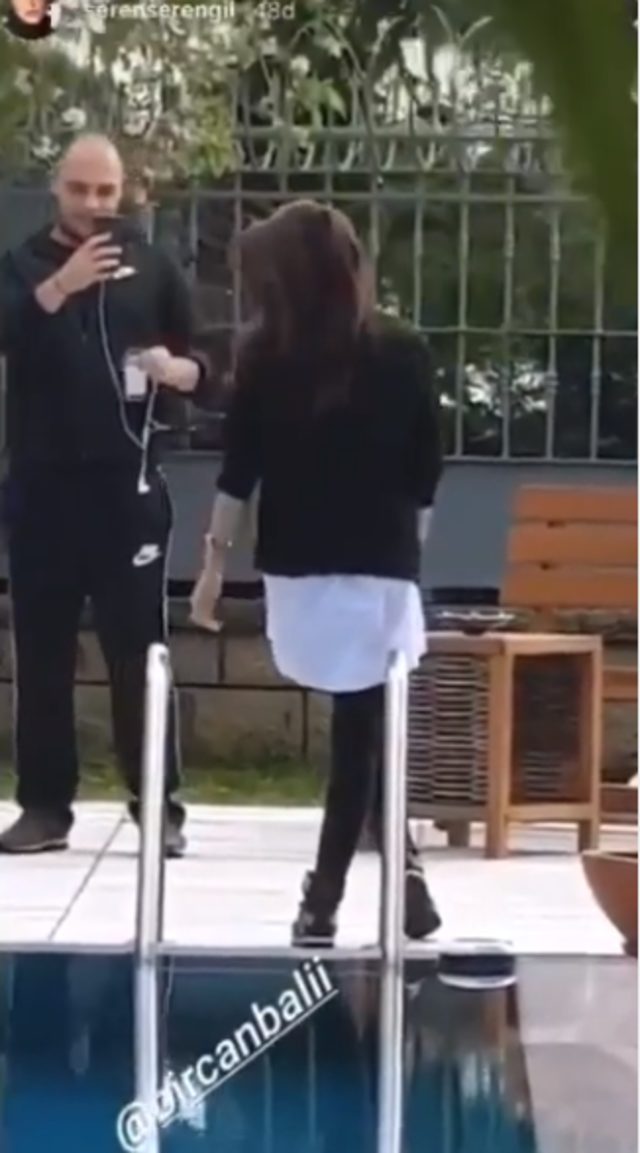 Bircan Bali'nin eşi Ömer Gezen elindeki rakıyla tepki çekti