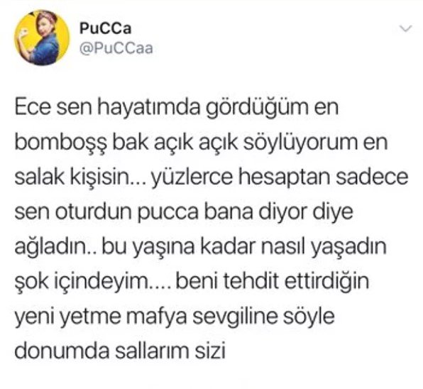Pucca’dan Ece Erken’e zehir zemberek sözler: Gördüğüm en salak kişisin