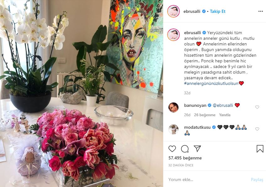Ebru Şallı'dan duygulandıran Anneler Günü paylaşımı!