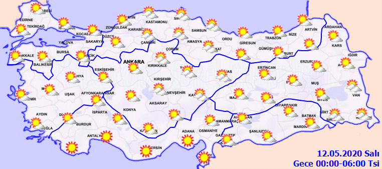 Meteoroloji'den 12 Mayıs hava durumu! Sıcaklıklar artıyor, yaz geliyor