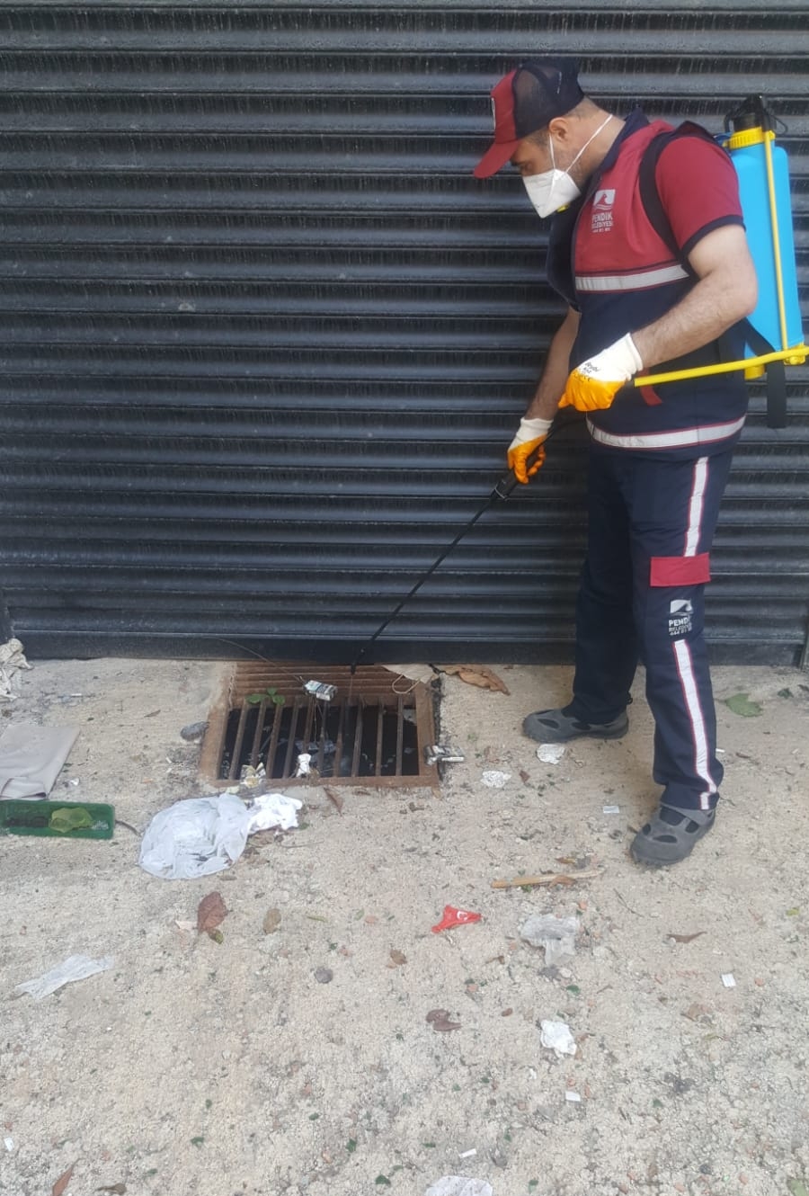 Pendik Belediyesi haşerelere karşı ilaçlama çalışmalarına başladı