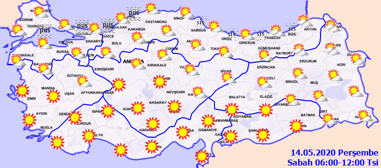Sıcaklıklar o bölgelerde 3 ila 6 derece artıyor! İşte 14 Mayıs hava durumu raporu