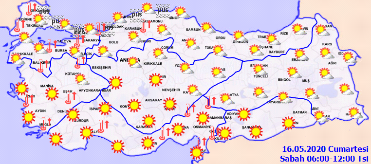 Kavurucu sıcaklar geliyor! İşte 16 Mayıs Cumartesi il il hava durumu