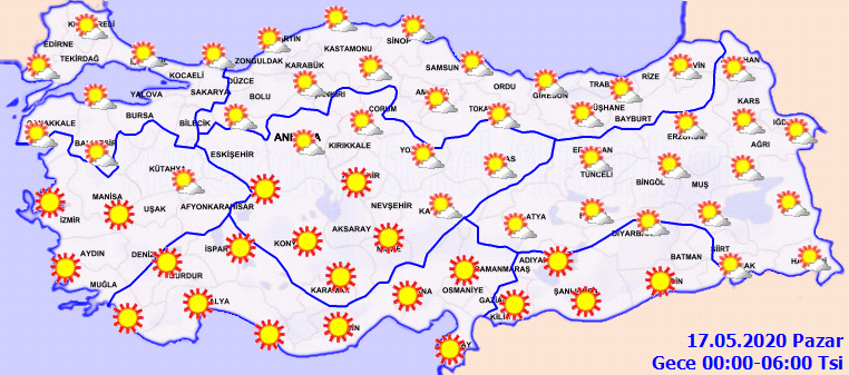 Kavurucu sıcaklar geliyor! İşte 16 Mayıs Cumartesi il il hava durumu