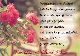 Resimli kadir gecesi mesajları en duygusal kandil mesajları