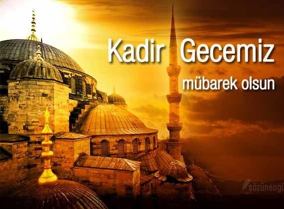 en güzel kadir gecesi mesajları, Facebook, Whatsapp için kadir gecesi mesajları