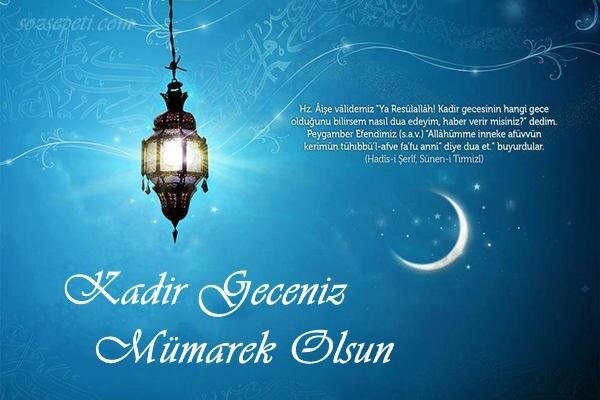en güzel kadir gecesi mesajları, Facebook, Whatsapp için kadir gecesi mesajları