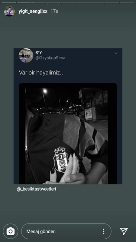 Beşiktaş paylaşımı yaptı, kulüpten atıldı!