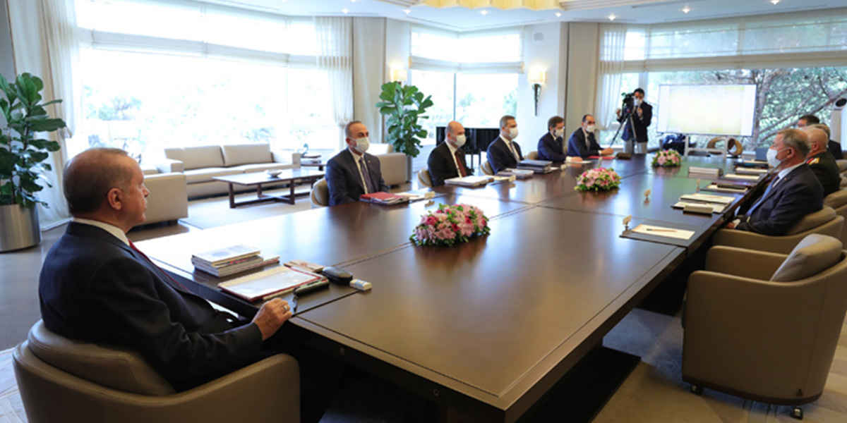 Huber Köşkü'de Güvenlik Toplantısı gerçekleştirildi