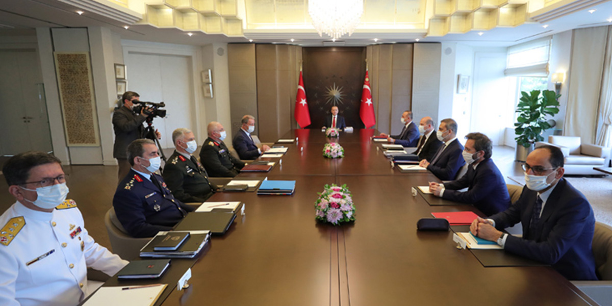 Huber Köşkü'de Güvenlik Toplantısı gerçekleştirildi